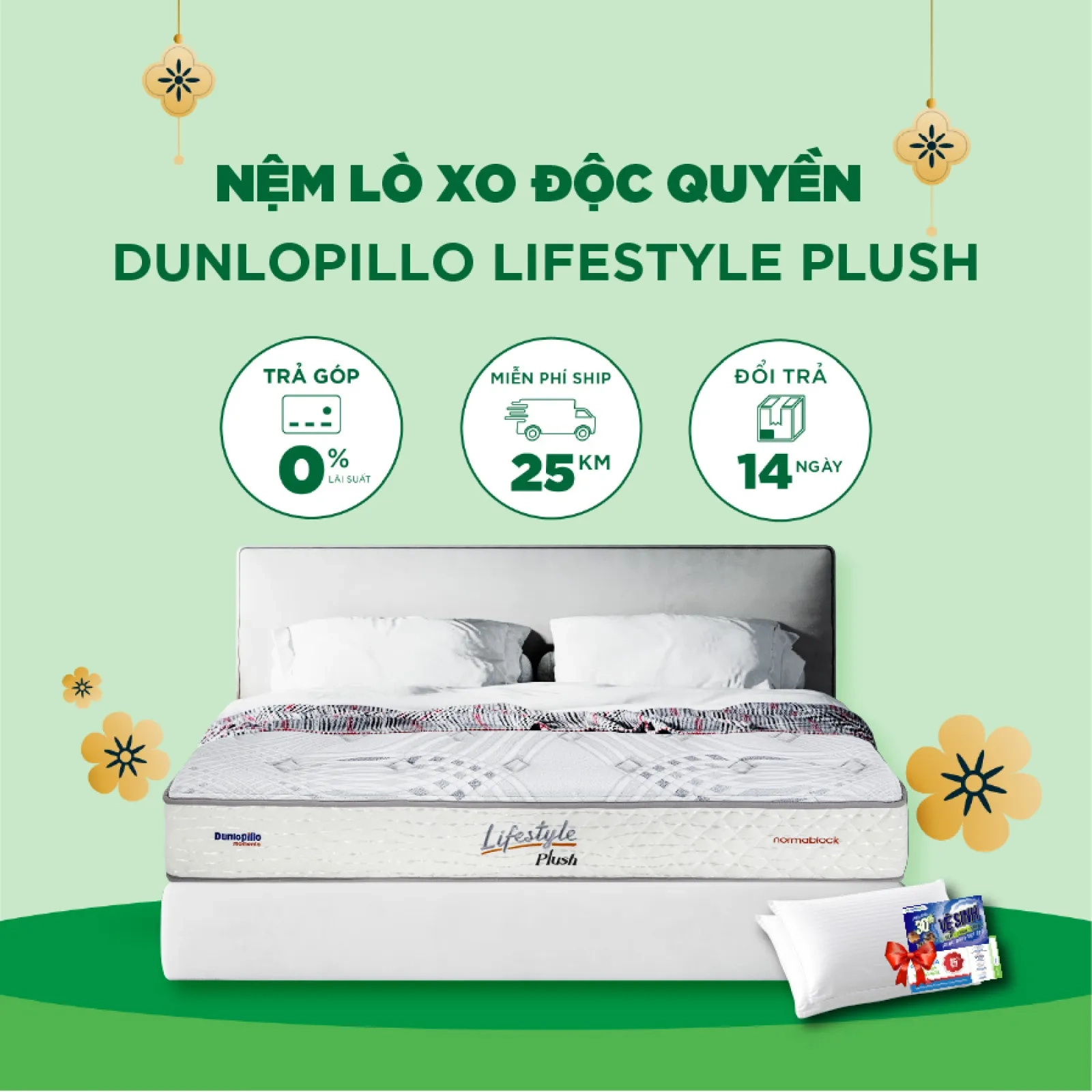 Ảnh sản phẩm Nệm lò xo Dunlopillo Lifestyle Plush