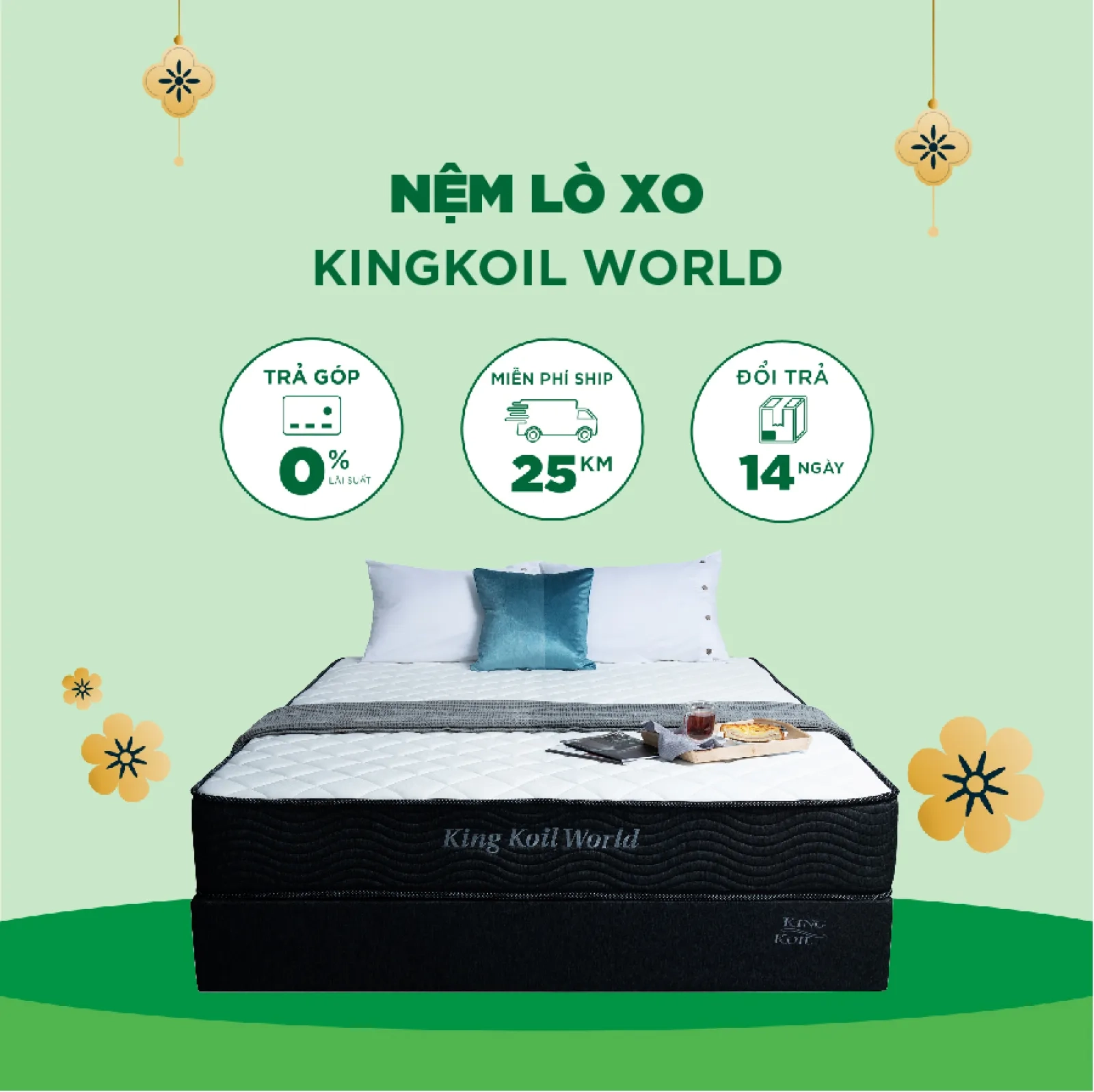 Ảnh sản phẩm Nệm lò xo King Koil World