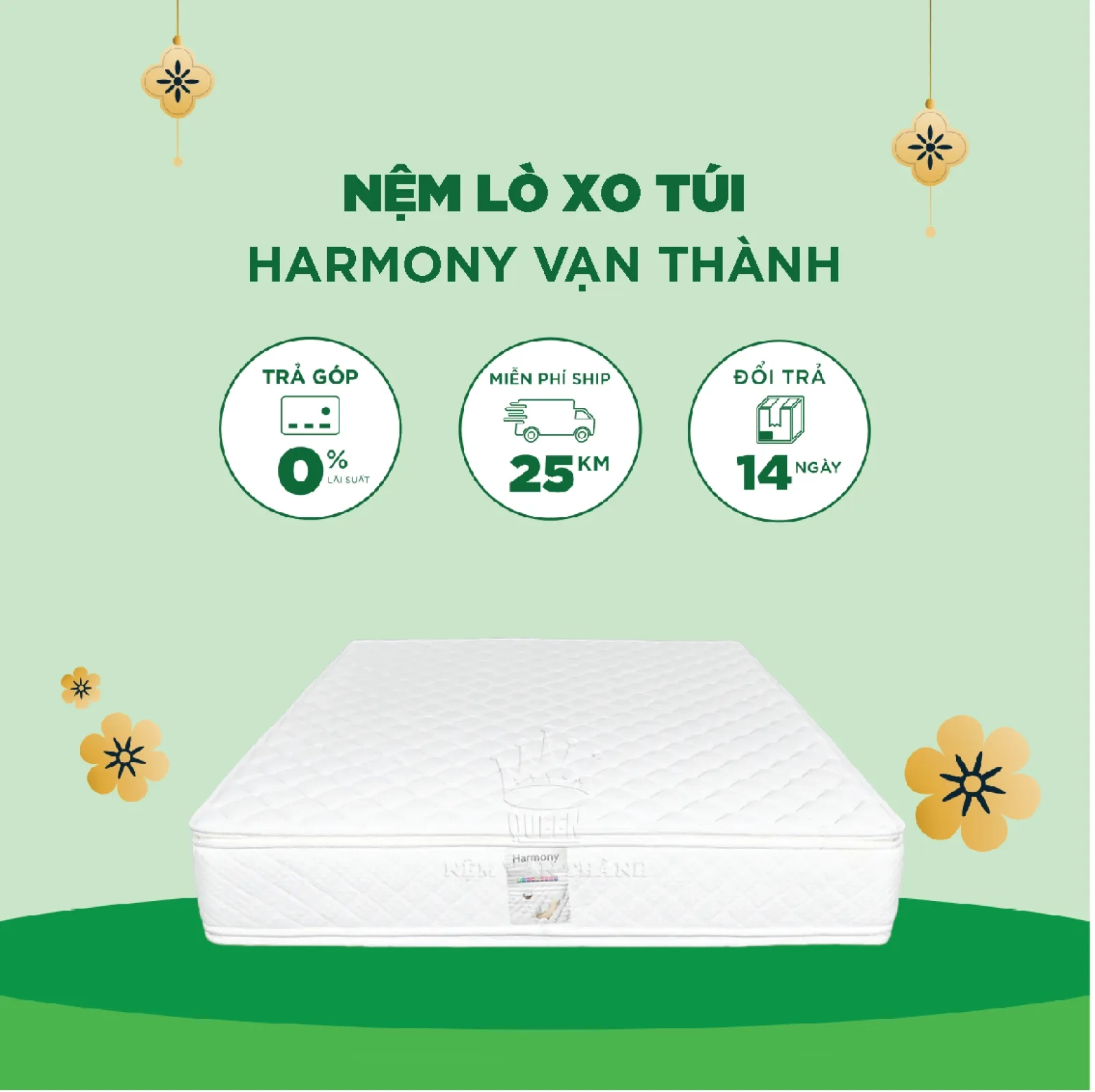 Ảnh sản phẩm Nệm Lò Xo Túi Harmony Vạn Thành