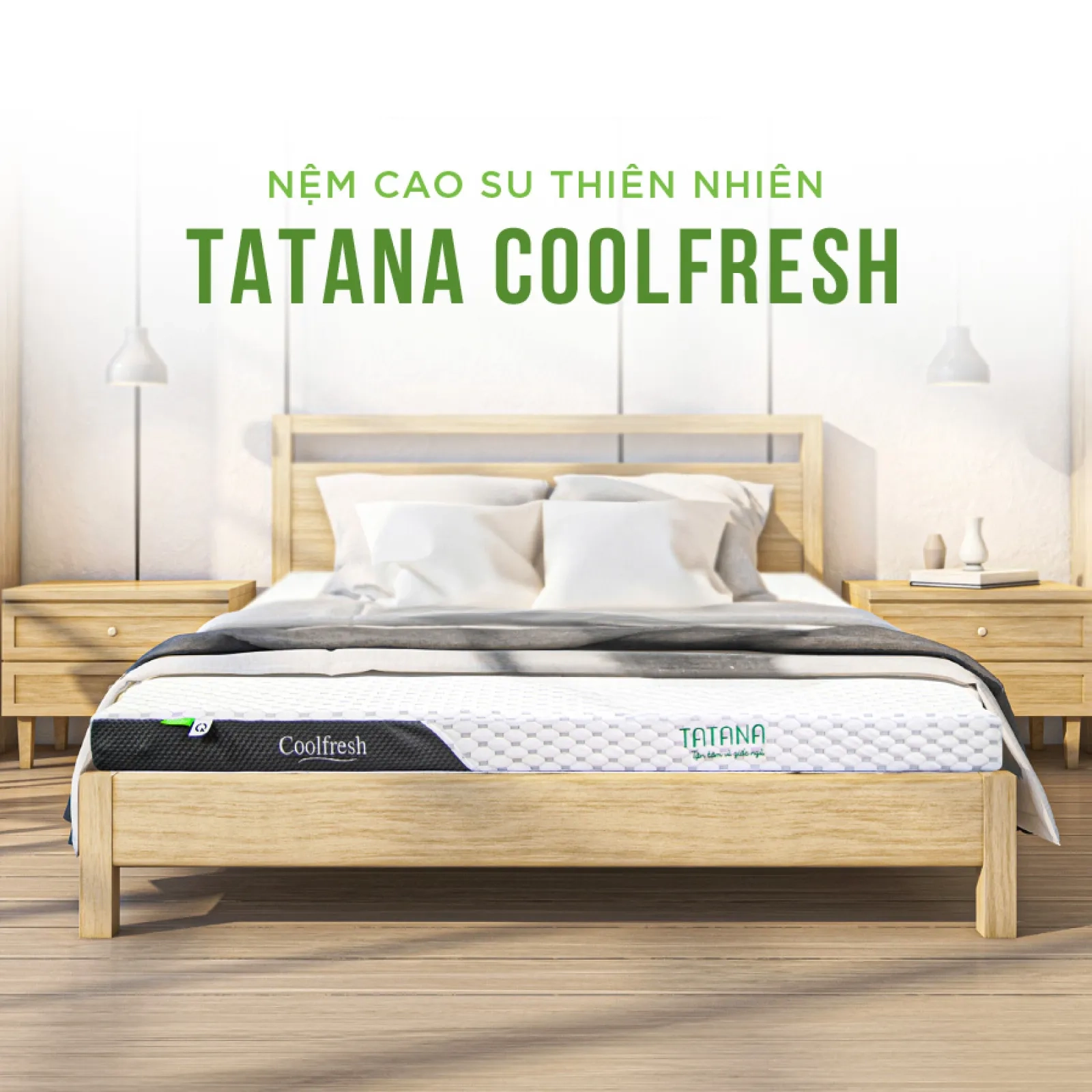 Ảnh sản phẩm Nệm Cao Su Thiên Nhiên Tatana Cool Fresh