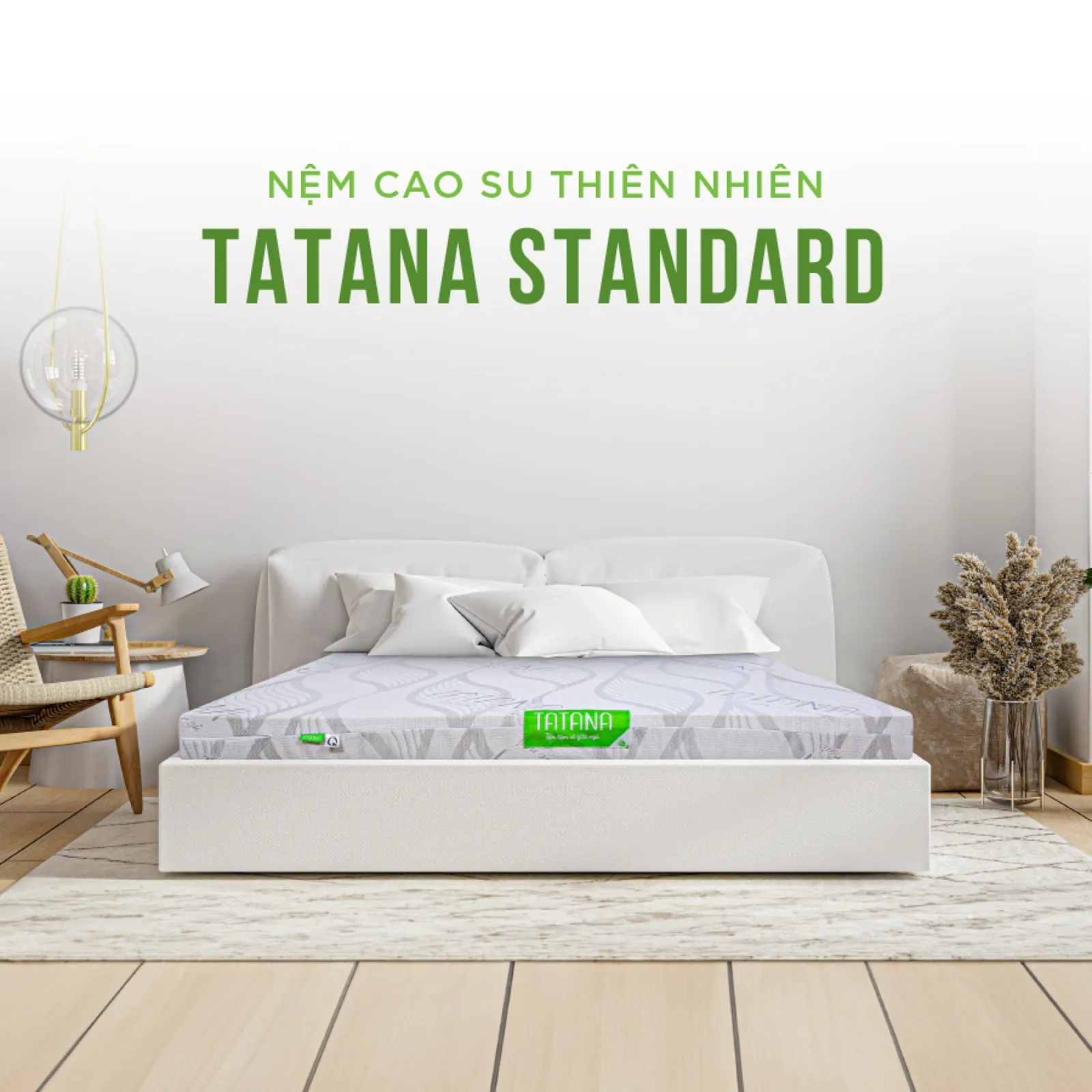 Ảnh sản phẩm Nệm Cao Su Thiên Nhiên Tatana Standard