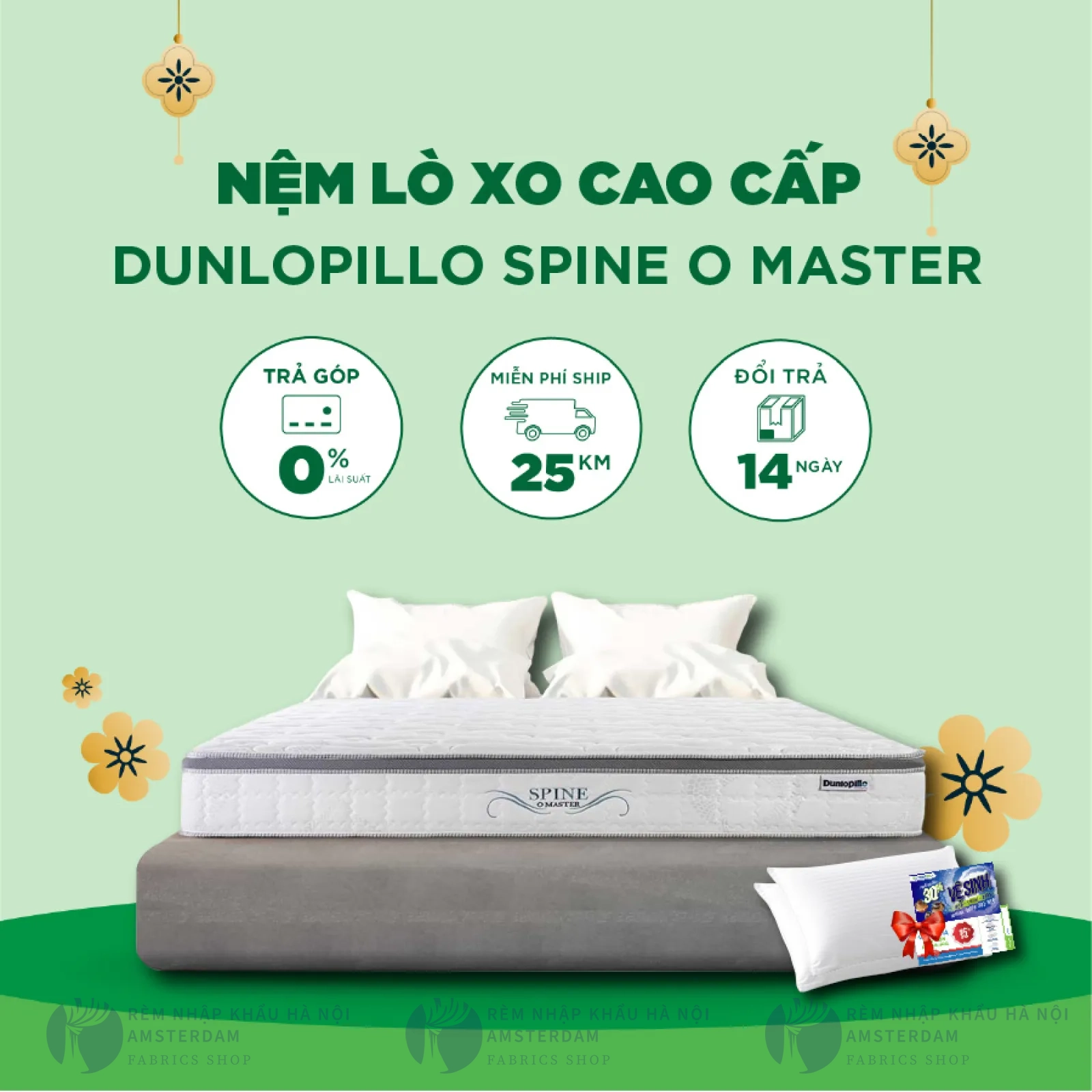 Ảnh sản phẩm Nệm lò xo Dunlopillo Spine-O-Master